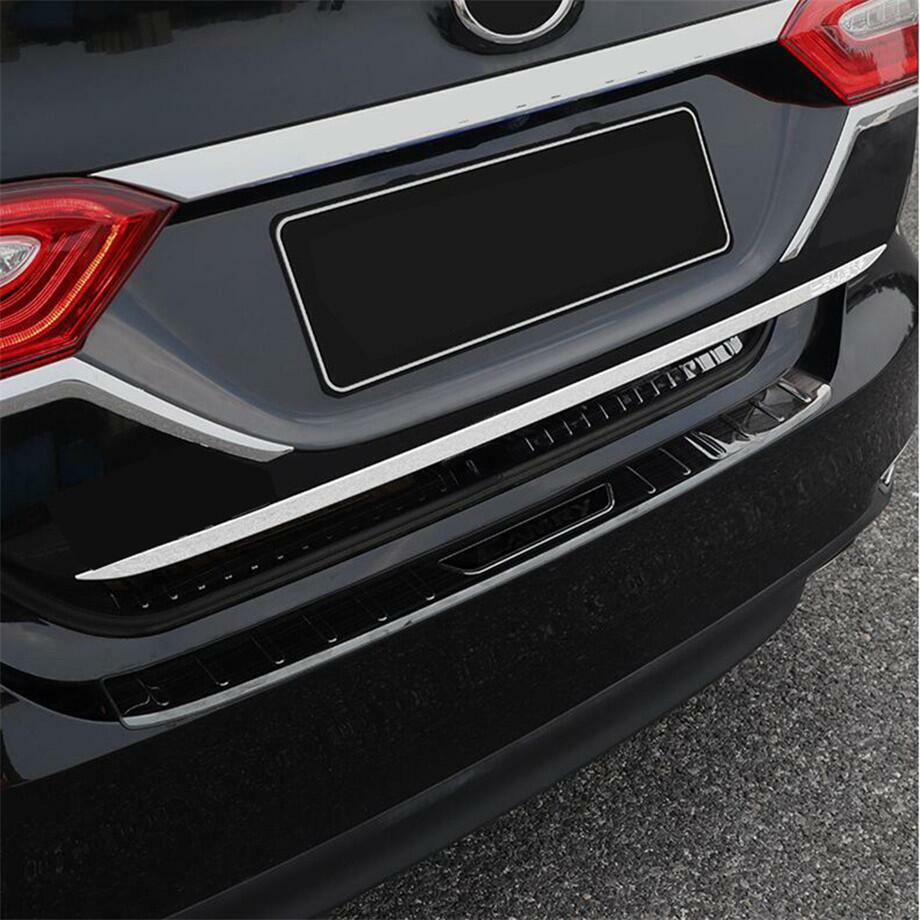 For 2018-2021 for Toyota for Camry Stainless Steel Chrom Rear Trunk Lid Cover Trim Strip