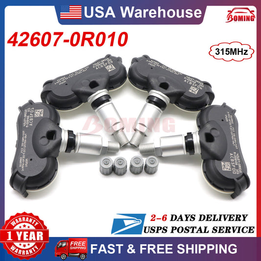 NEW 42607-0R010 Tire Pressure Sensor 315MHz for TOYOTA RAV4 HIGHLANDER 2013-2020