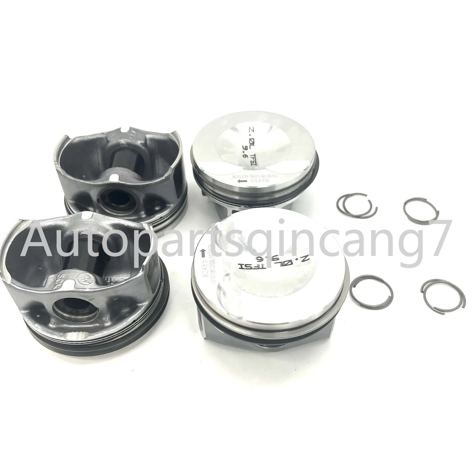 Oversized PistonsRings 83.01mm Set Fit for VW for Jetta for Tiguan for Audi for Skoda for Seat 2.0T