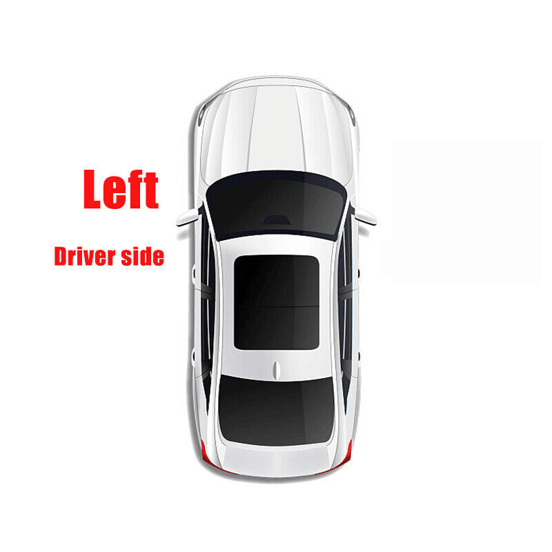 Light Rear Bumperr Warning Light Strip Cover for VW Scirocco R R-Line 2011-2015