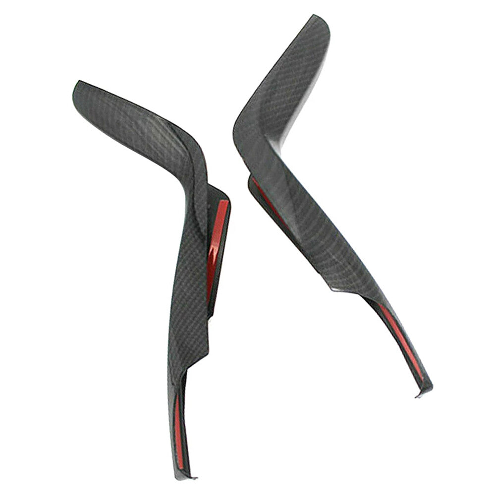Gear Shift Panel Stripe Cover Trim for Honda for Civic 10th 2016-2018 Carbon Fiber
