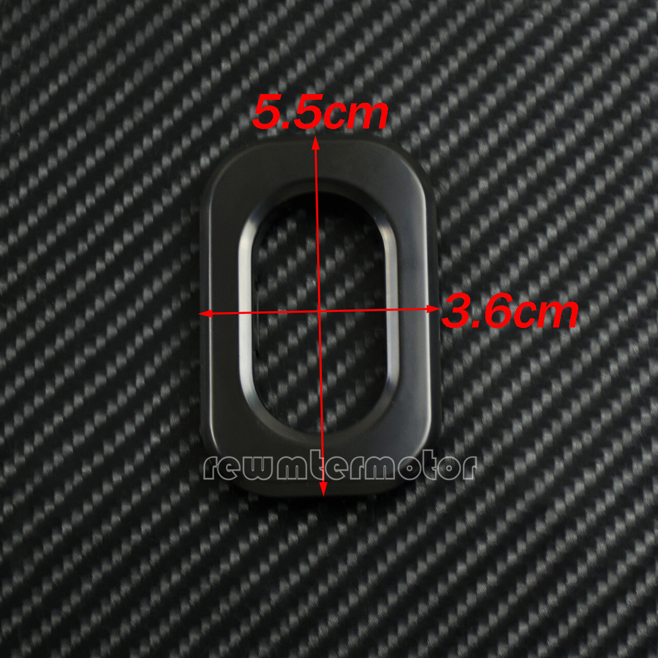 Black Antenna Hole Accent Cover Fit For Street Glide 2006-19 Road Glide 2010-19