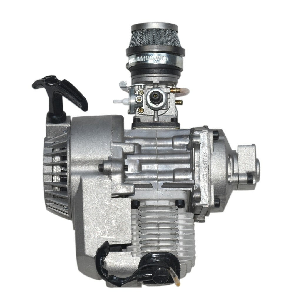 2 Stroke 50cc 49CC ENGINE MOTOR + Exhaust Kit POCKET for MINI BIKE SCOOTER ATV Quad