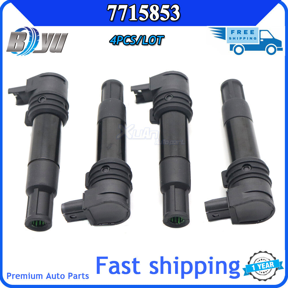 4pcs New Ignition Coil Fits for BMW R1200R 7715853-01 771585301 7715853