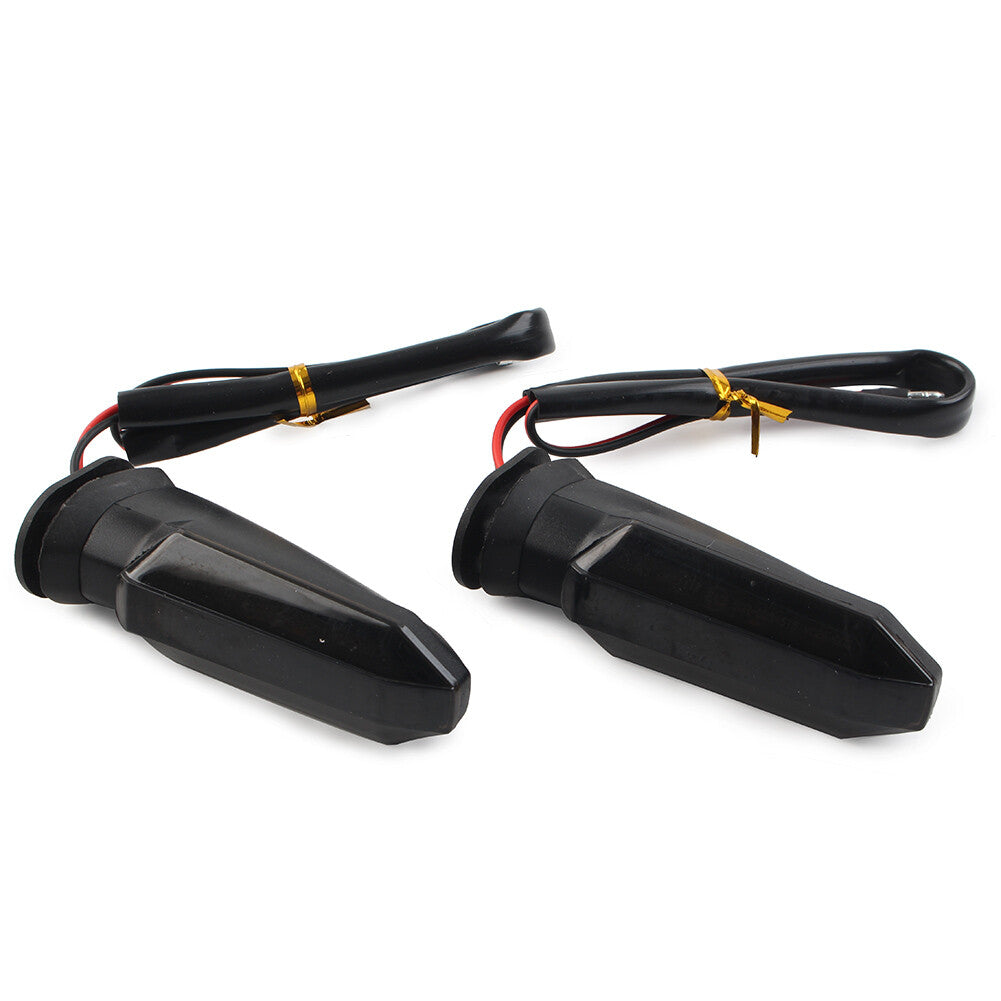 2x Turn Signal Indicator Blinker for HONDA CBR650R CB650R CBR500R 2019-22 Black