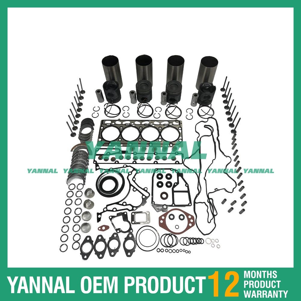4-piece ISF3.8 Engine Overhaul and Rebuild Kit for Diesel Engines
