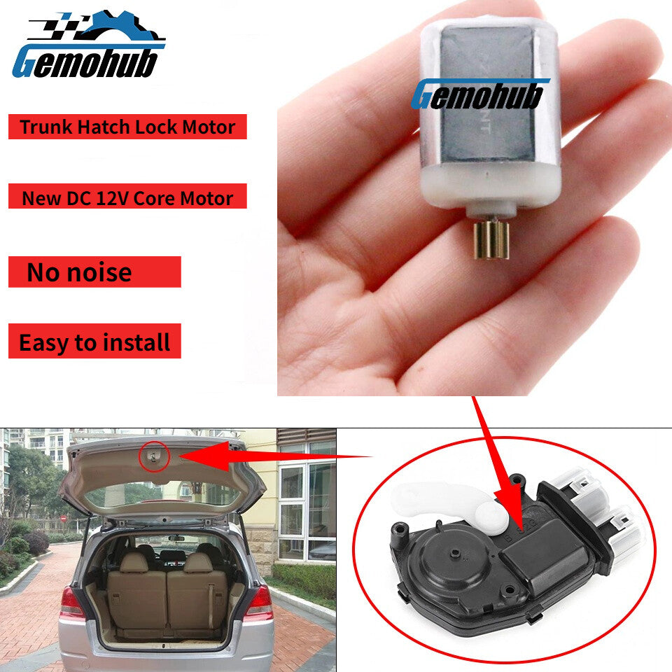 Trunk Lock Latch Motor for 2001-2008 for Skoda Superb Mk1 1999-2007 for Skoda Fabia 6Y