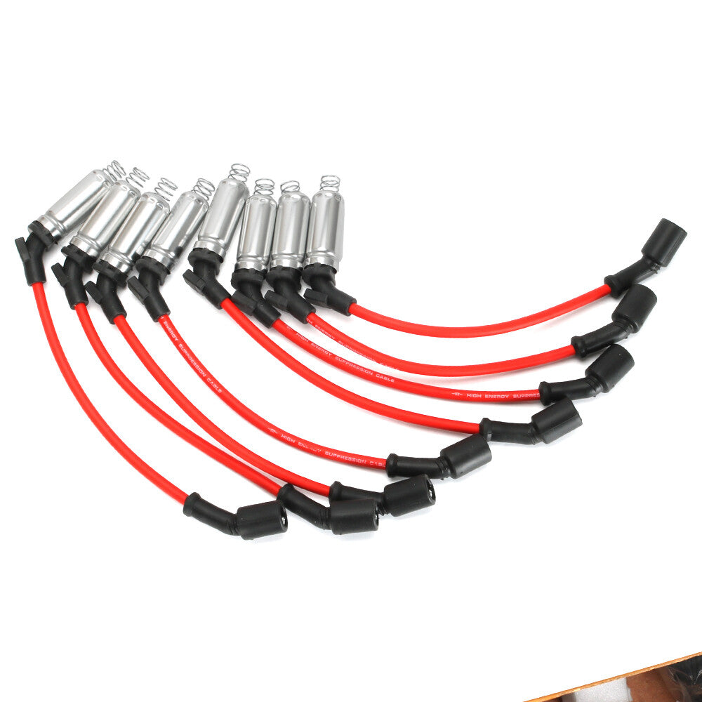 Spark plug wires suitable for Chevrolet Silverado 1500 for GMC , for Cadillac 4.8L to 5.3L, 6.0L, and M8-48322.