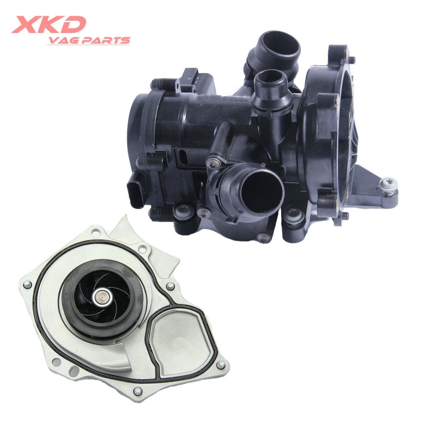 Water pump housing assembly suitable for Volkswagen for Golf MK7, for Audi A4, A5, Q7 1.8T, 2.0T 06L1211H