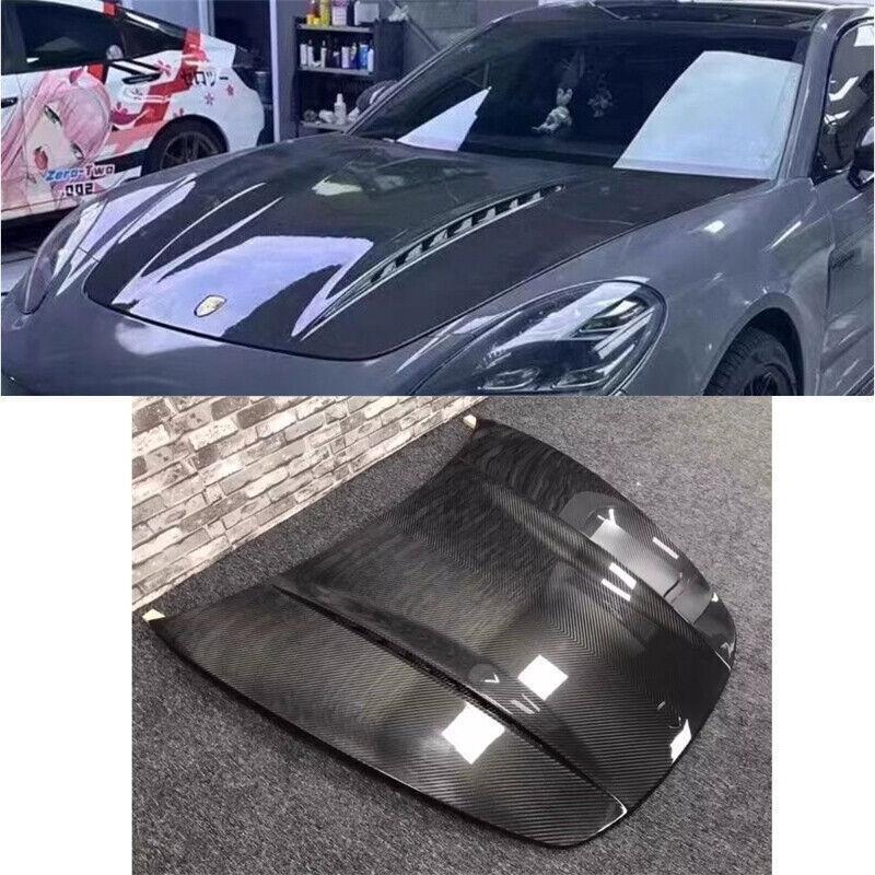 Carbon fiber front hood/engine cover for 2016-2022 for Porsche for Panamera 971