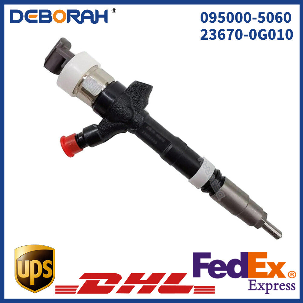 Common Rail Fuel Injector assy 095000-5060 23670-0G010 for Toyota 2.0 Engine D4D
