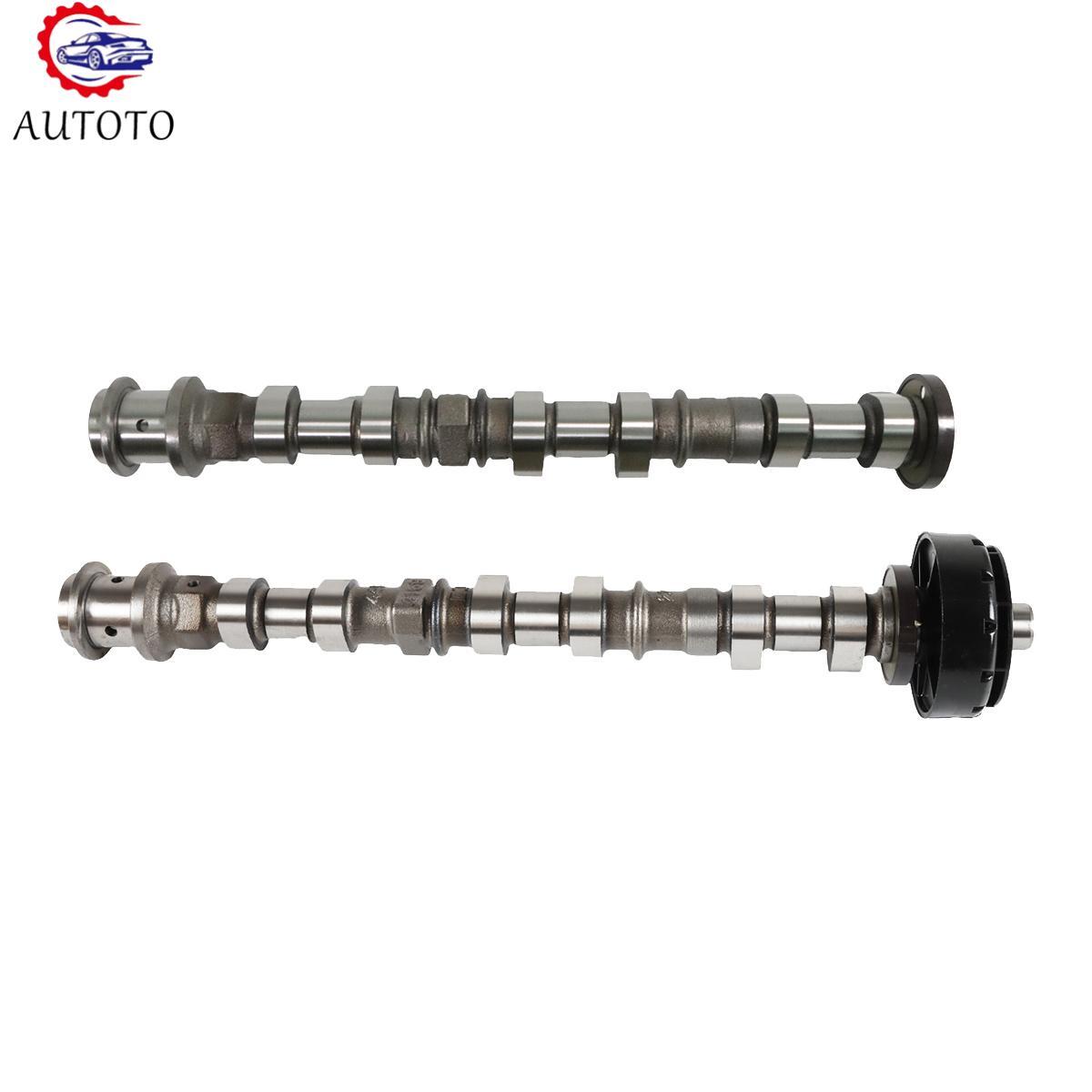 2PCS Right Side Exhaust Intake Camshaft Fits for JEEP for WRANGLER JK WITH 3.6L