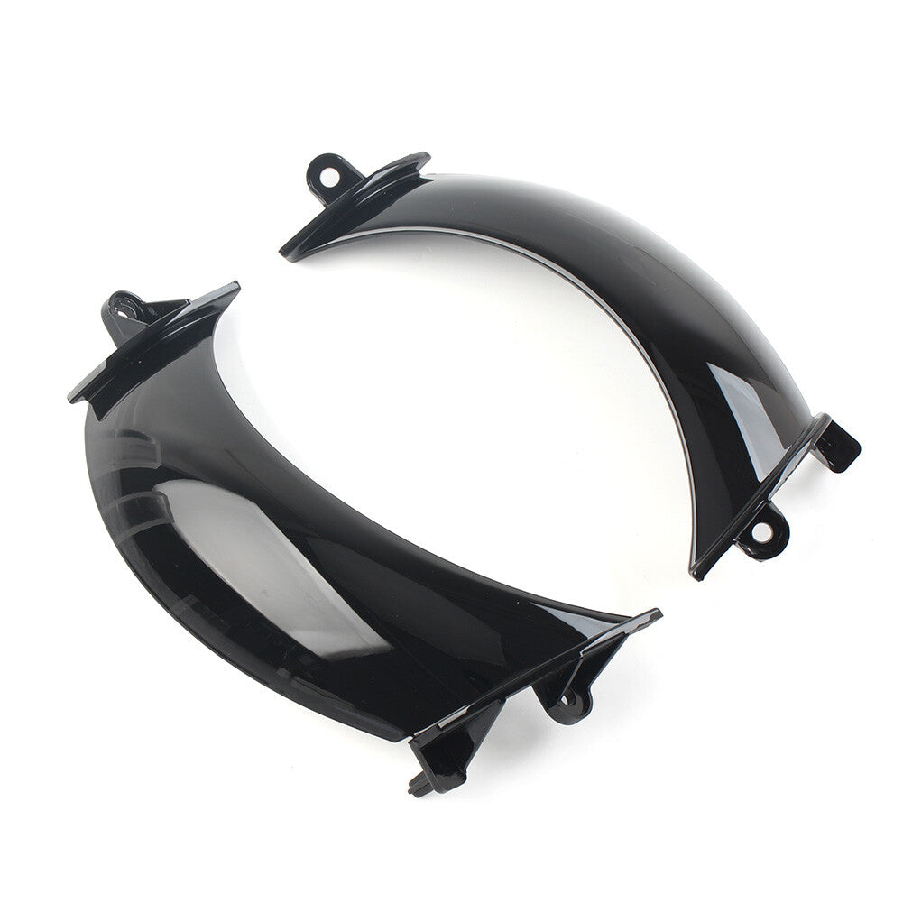 Front Headlight Fairing Vent Block Closure 2x for Harley Road Glide FLTRX 15-23