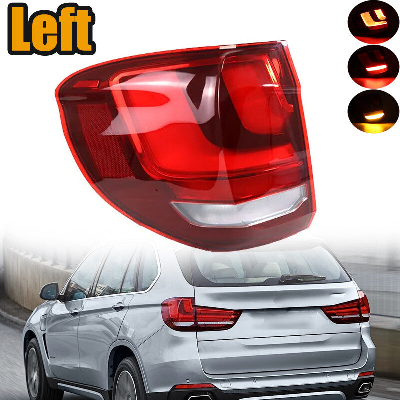 Left Outside LED Tail Light Rear Warning Brake Lamp for BMW X5 F15 2014-2018
