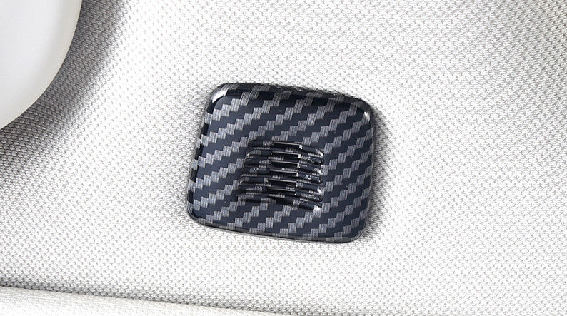 ABS carbon fiber car microphone cover trim for BMW 3 Series G20 330i 2019-2020