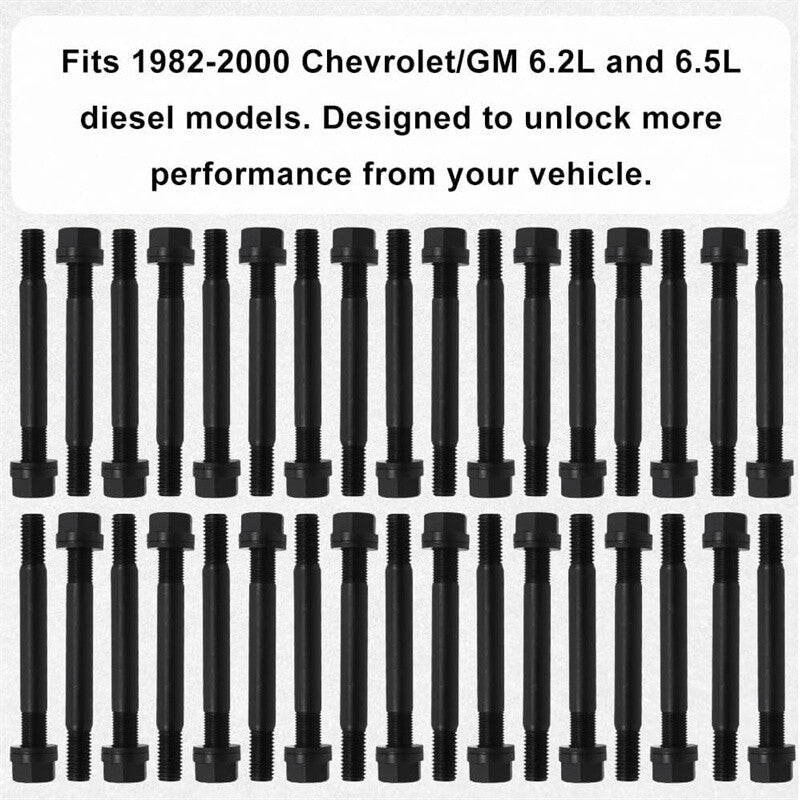 130-4062 Cylinder Head Stud Kit for 1982-2000 for Chevrolet /GM 6.2L  6.5L Diesel