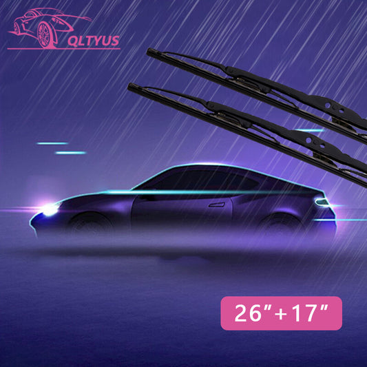 All Season 26-inch + 17-inch Wiper Blade Size Windshield Front Right 2-Piece Set