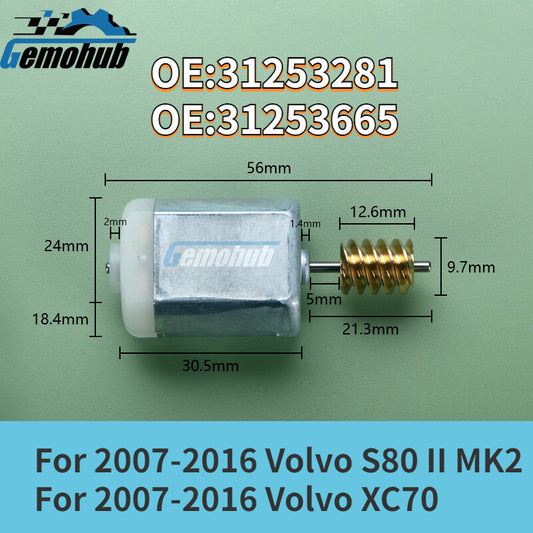 Door Lock Actuator motor For 2007-2016 for Volvo S80 II MK2 2007-2016 for Volvo XC70