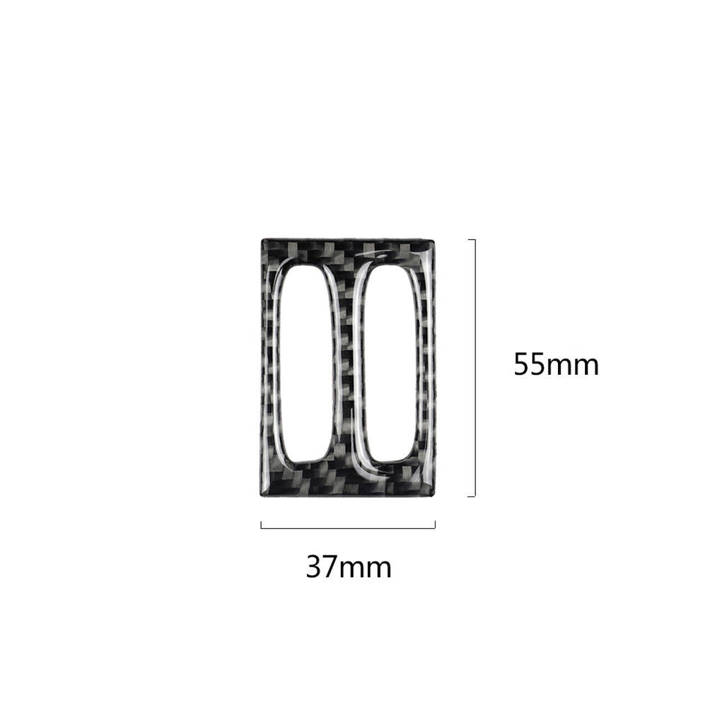 Carbon Fiber Central Vent Outlet Trim for Mercedes-Benz W204 2011-2013