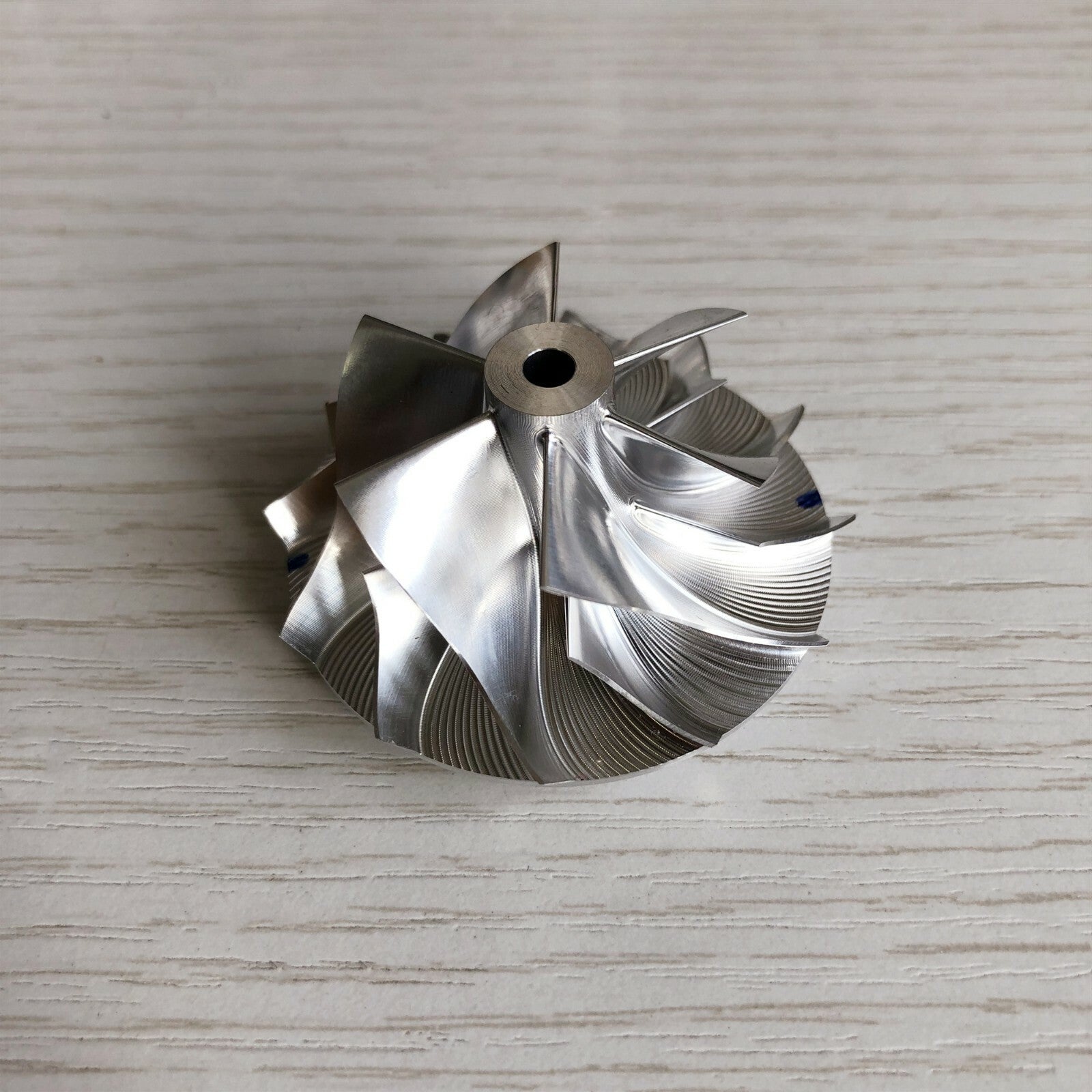 GT1449V 37.00/49.00 mm 6+6 blade performance turbine blank compressor wheel