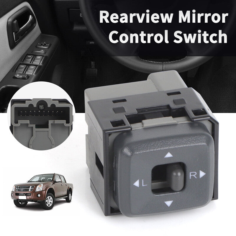 Rear View Mirror Control Switch Adjust Knob for Chevrolet Colorado for Isuzu D-Max