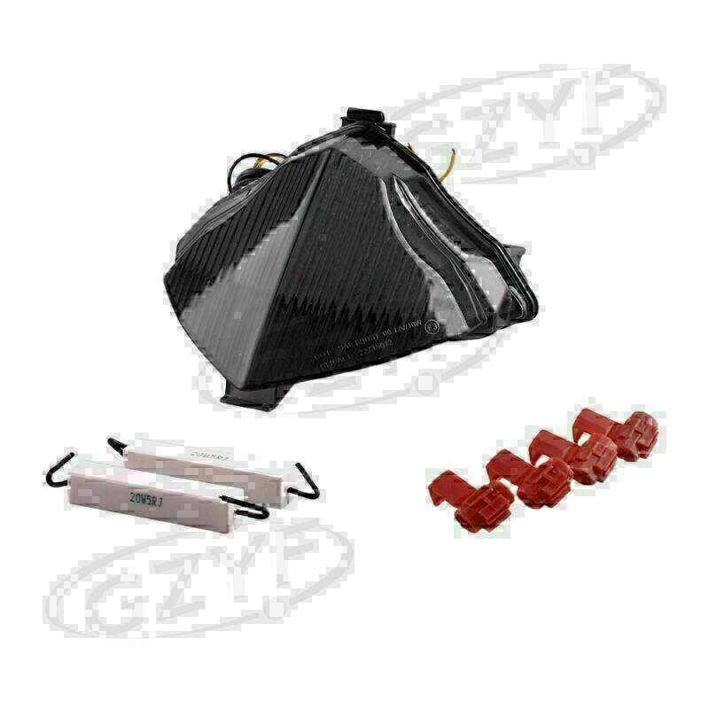 LED Turn Signals Tail Brake Running Light Smoke Lens Fit for YAMAHA YZF R1 2004-2006