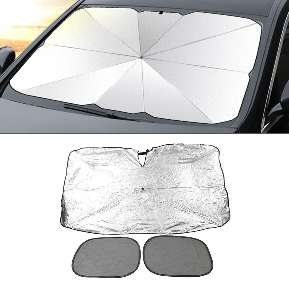Windshield Sun Shade Foldable Umbrella Front Window Cover Visor Car Umbrella