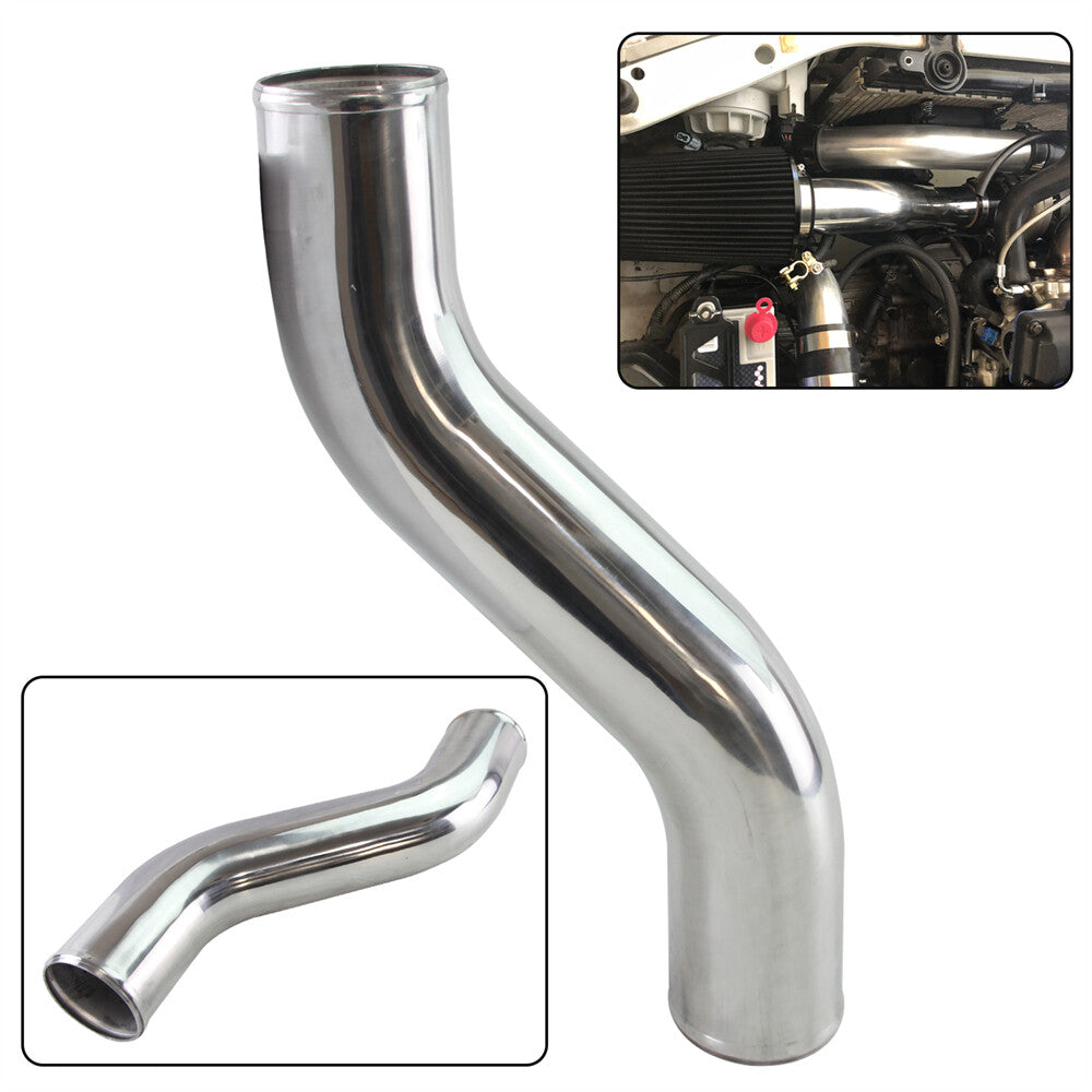 40 Degree 76mm 3 Z / S Shape Aluminum Intercooler Pipe Piping Tube Hose