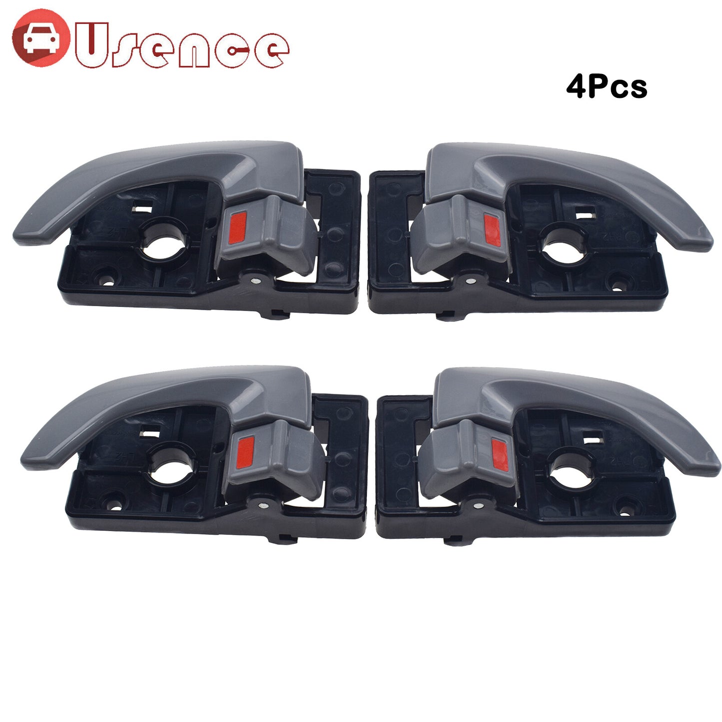 4Pcs Interior Door Handles Front Rear Left Right for Hyundai for Tucson 2006-2009