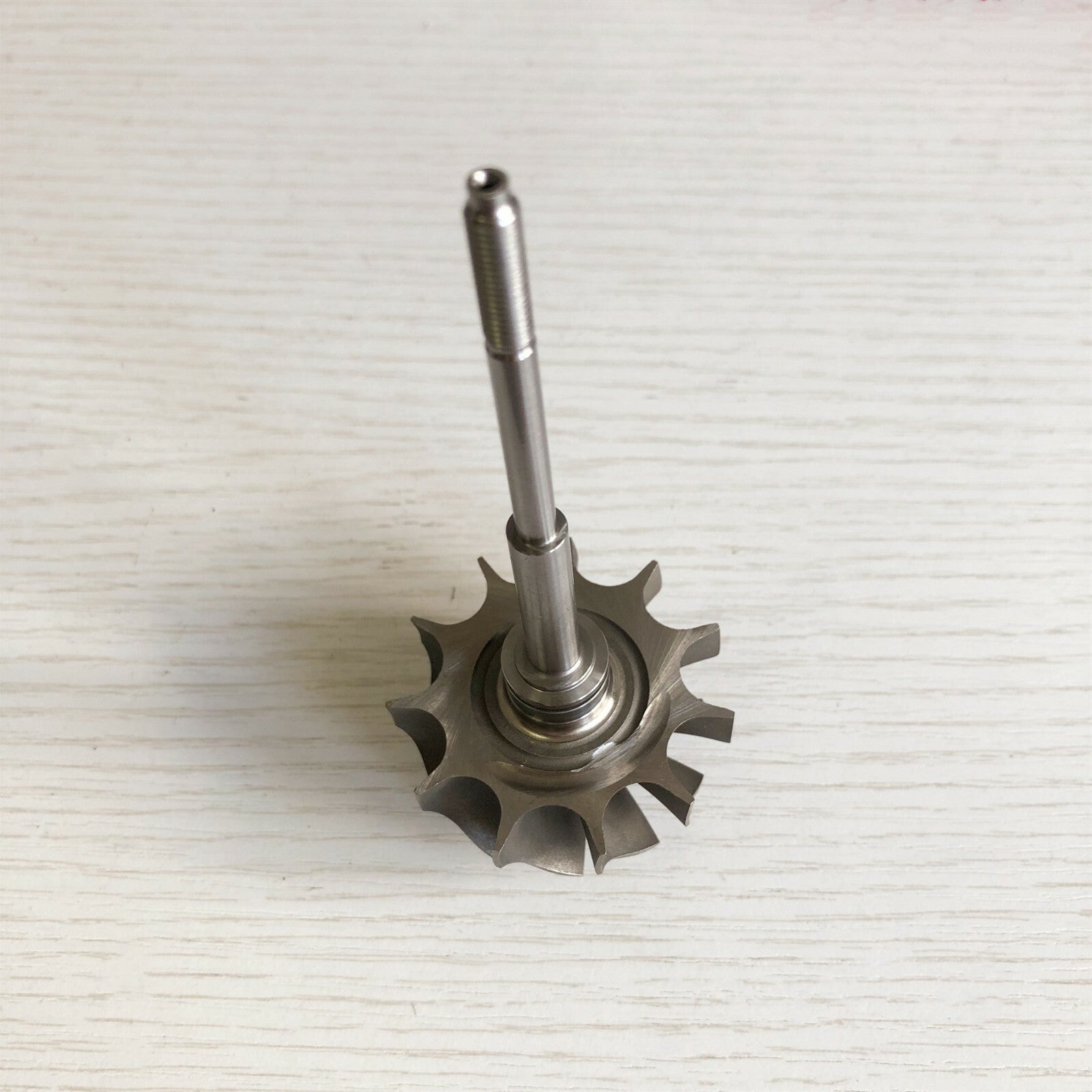 TD04HL 45.65/52 mm 11 blades 97 mm shaft length turbine wheel/turbine shaft and wheel