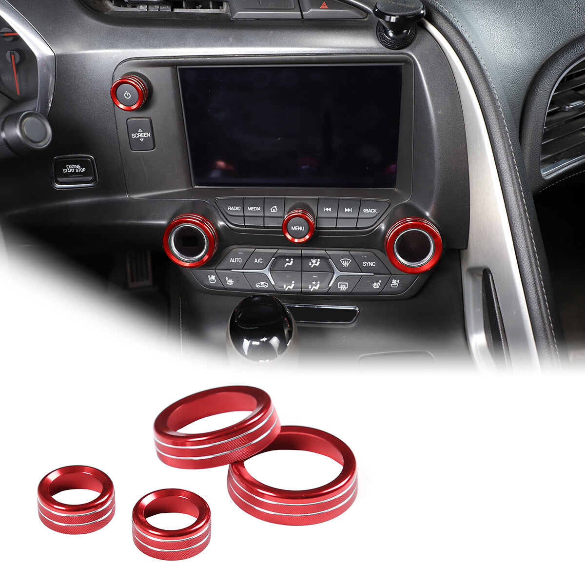 ABS center console suspension side storage box trim for Honda Pilot 2015 - 2022