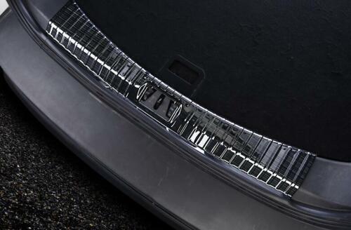 Black Titanium Inner Rear Bumper Protector Guard Trim for Ford Escape Kuga 13-19