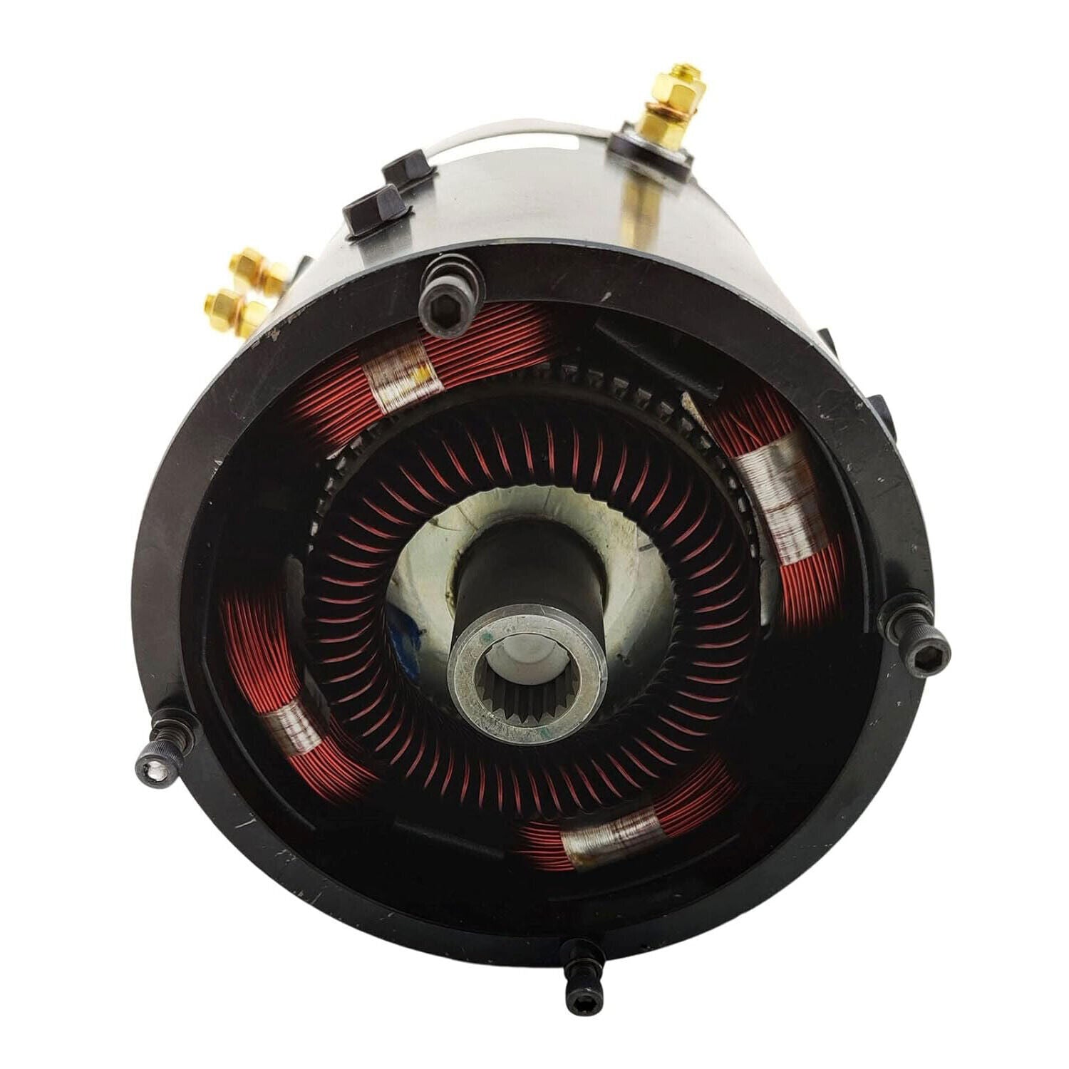 The DM430 DC motor is suitable for Yamaha Hitachi for golf carts G29 (48V, 2.6KW, 3.5HP).