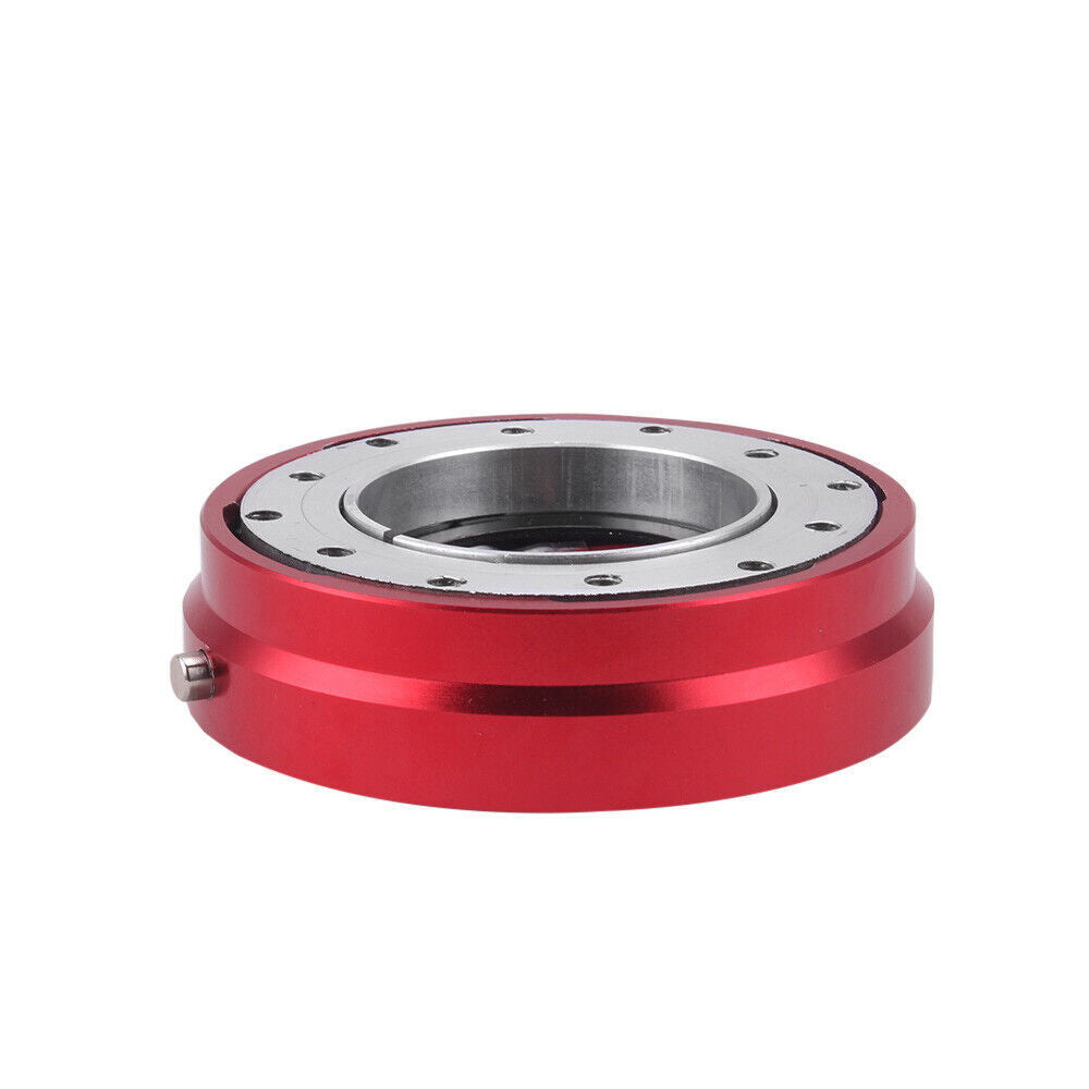 Universal 6 Hole Steering Wheel Quick Release Hub Racing Adapter Snap Off Bolt