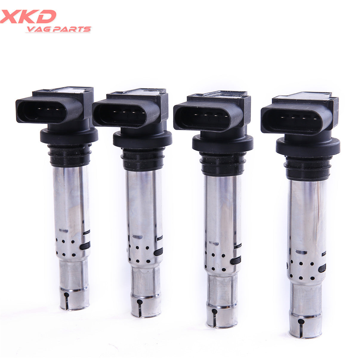 4Pcs Set Spark Plug Ignition Coils for VW Beetle for Golf for Jetta for Passat 1.6FSI 1.4TSI