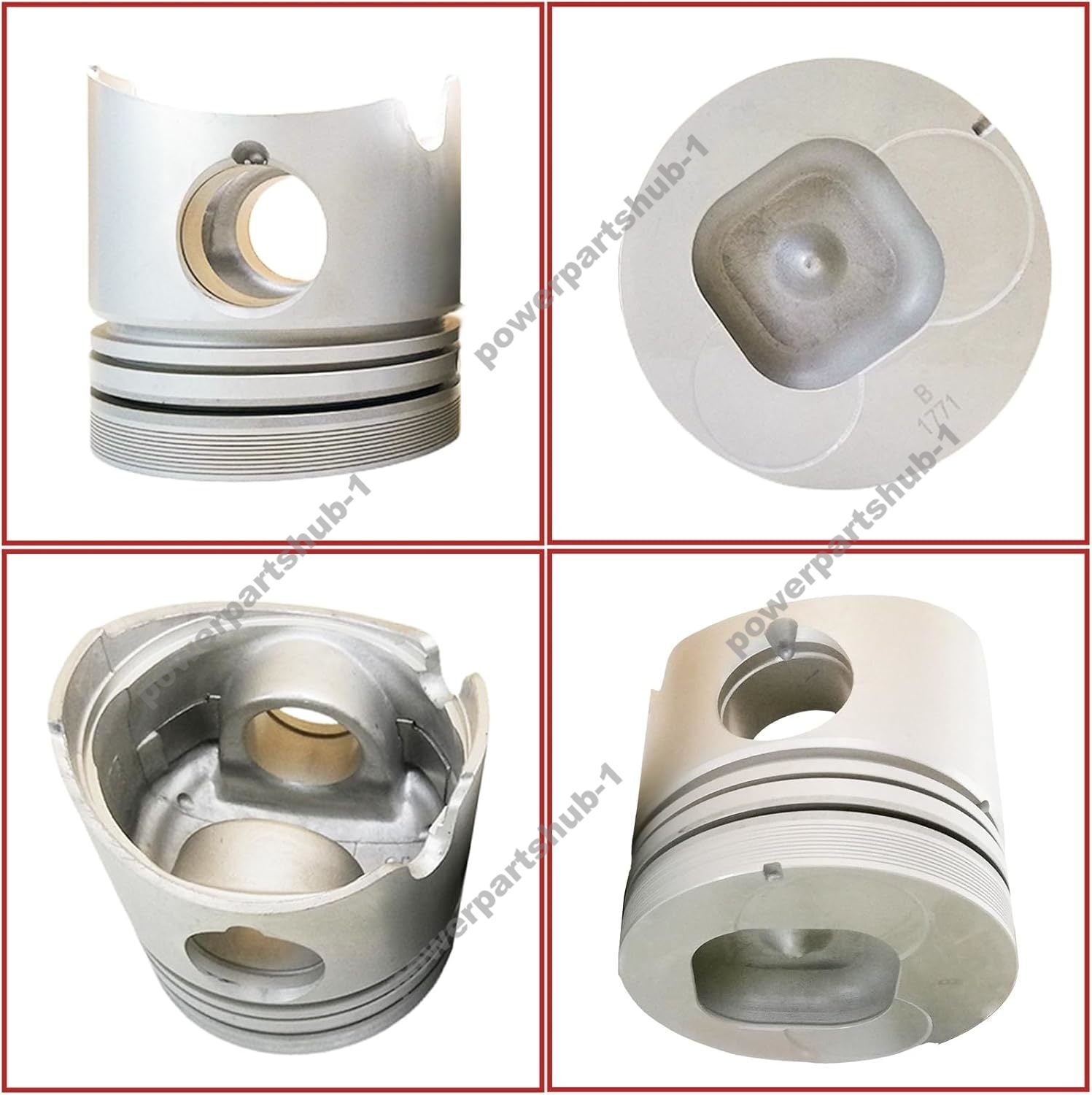 4JB1 Piston + Piston Rings for ISUZU 4JB1 4JB1T Engine 8-94433-177-1