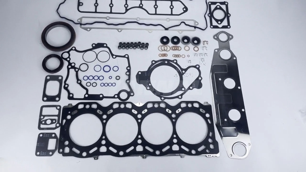Full gasket kit for Kubota V6108 - Metal spare parts for forklifts and excavators -