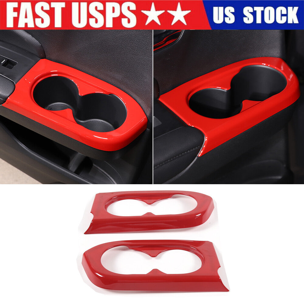 Black center console shift button storage box tray trim for Honda Pilot 2015 - 22