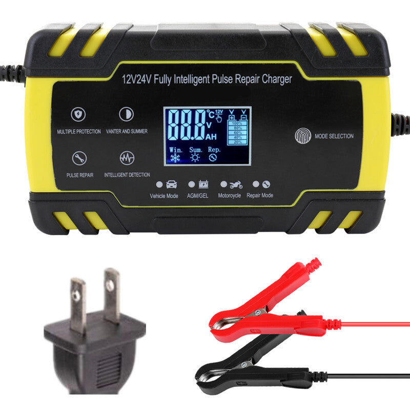 Car Automatic for Smart Battery Pulse Repair LCD Digital Display for Smart 8A Charger