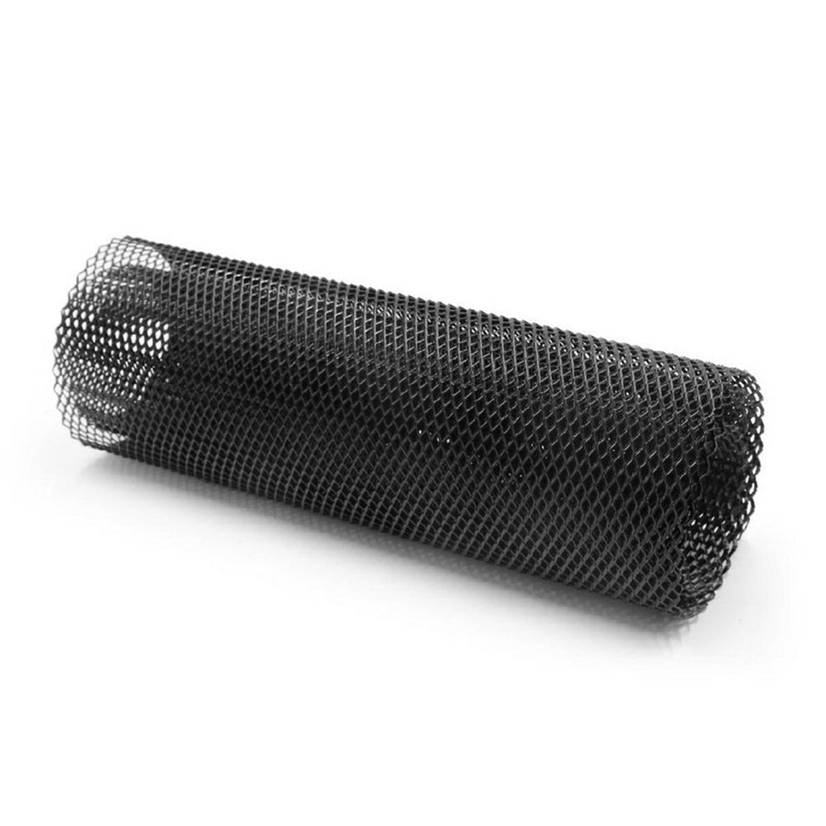 Hexagonal Mesh Grille Net Section Black Aluminum For Car Bumper Fender Body Kit