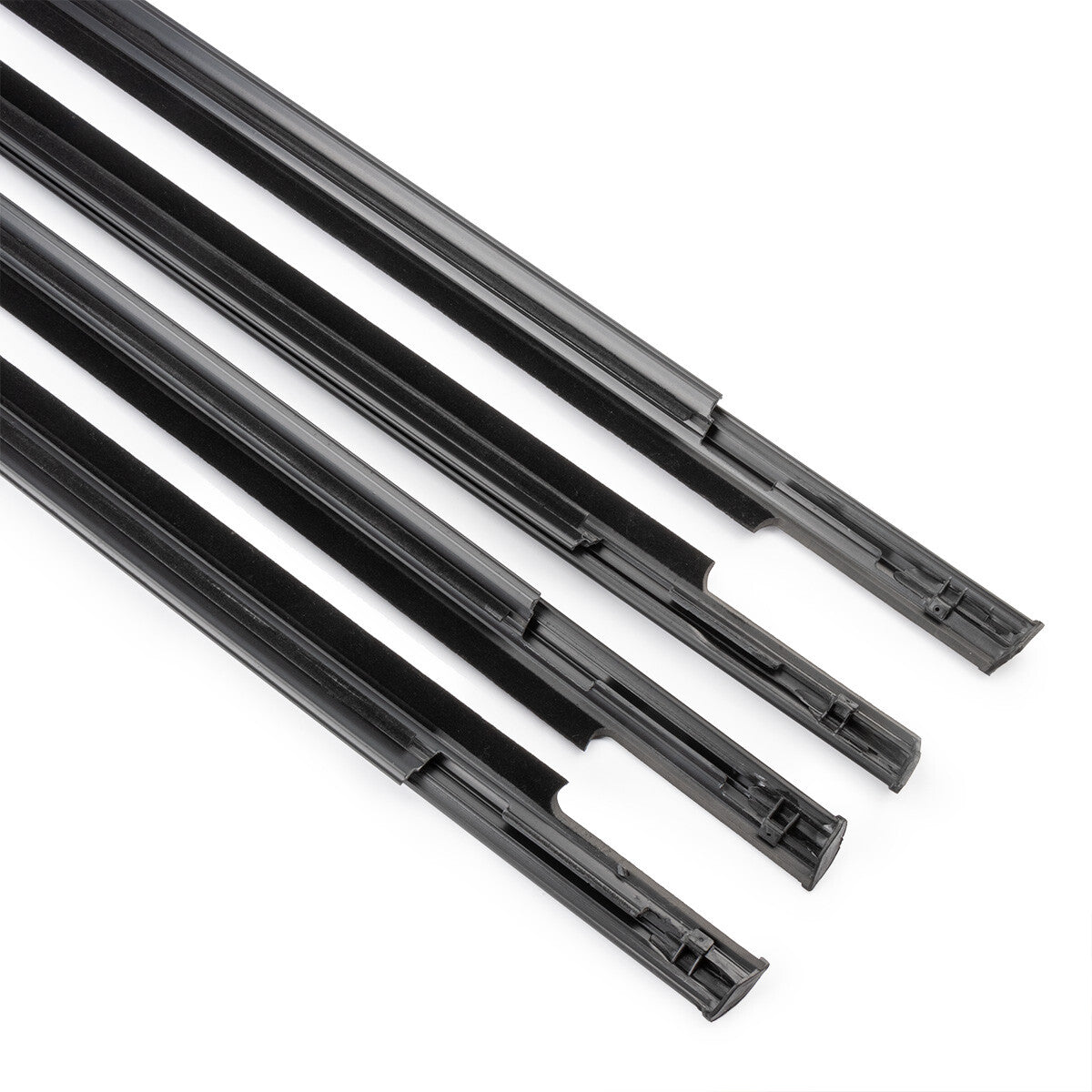 4x 5757A017 Weatherstrip sealing tape for Mitsubishi Lancer windows