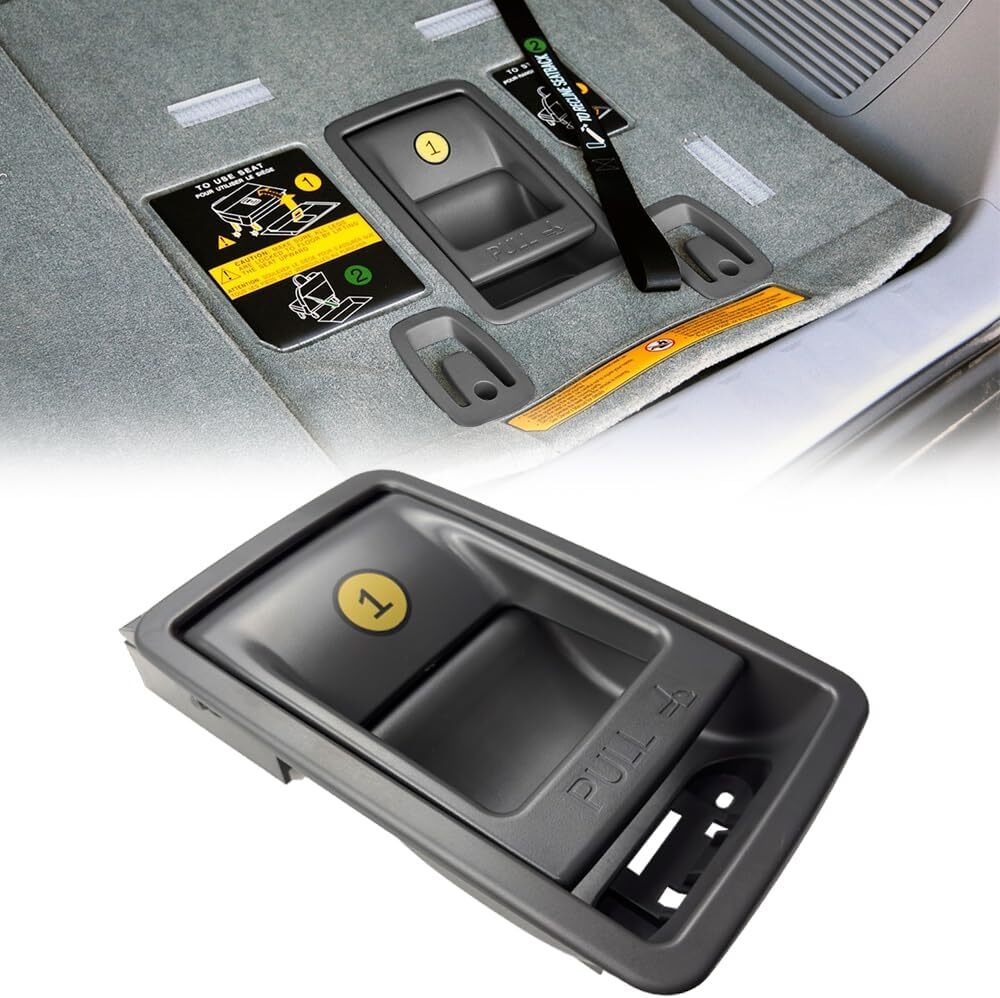 Gray Folding Rear for Seat Back Release Latch Handle Fit for Toyota for Sienna 2014-2018