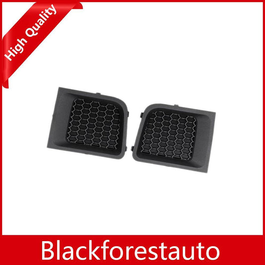 Left + Right Front Bumper Grill Insert Bezel Covers Fits 2015-2017 for Jeep Renegade
