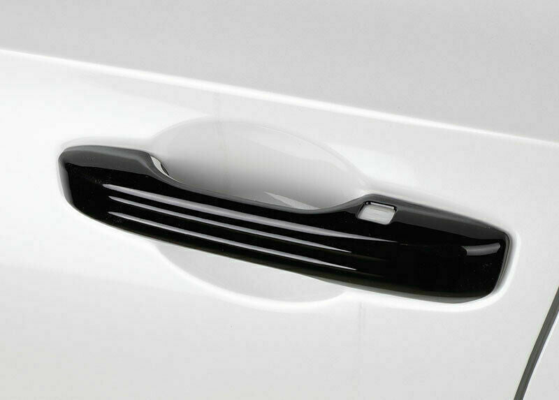 Glossy Black Outside for Smart Door Handle Cover Trim for Honda for Civic 11Th 2022-2023