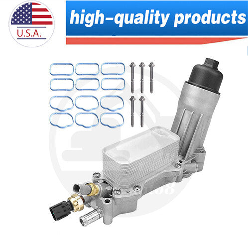 Aluminum Housing Oil filter assembly fit 2011-2016 for Jeep for Dodge for Chrysler 926-876