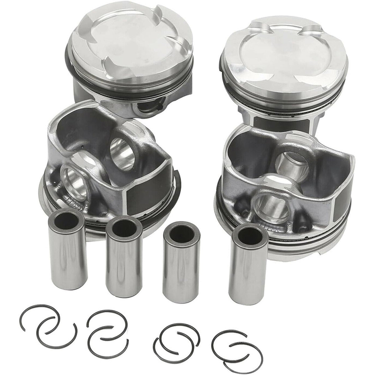 4Pcs Pistons  Rings Set 11258638450 Fits for 330i 430i F30 F32 Aftermarket Part