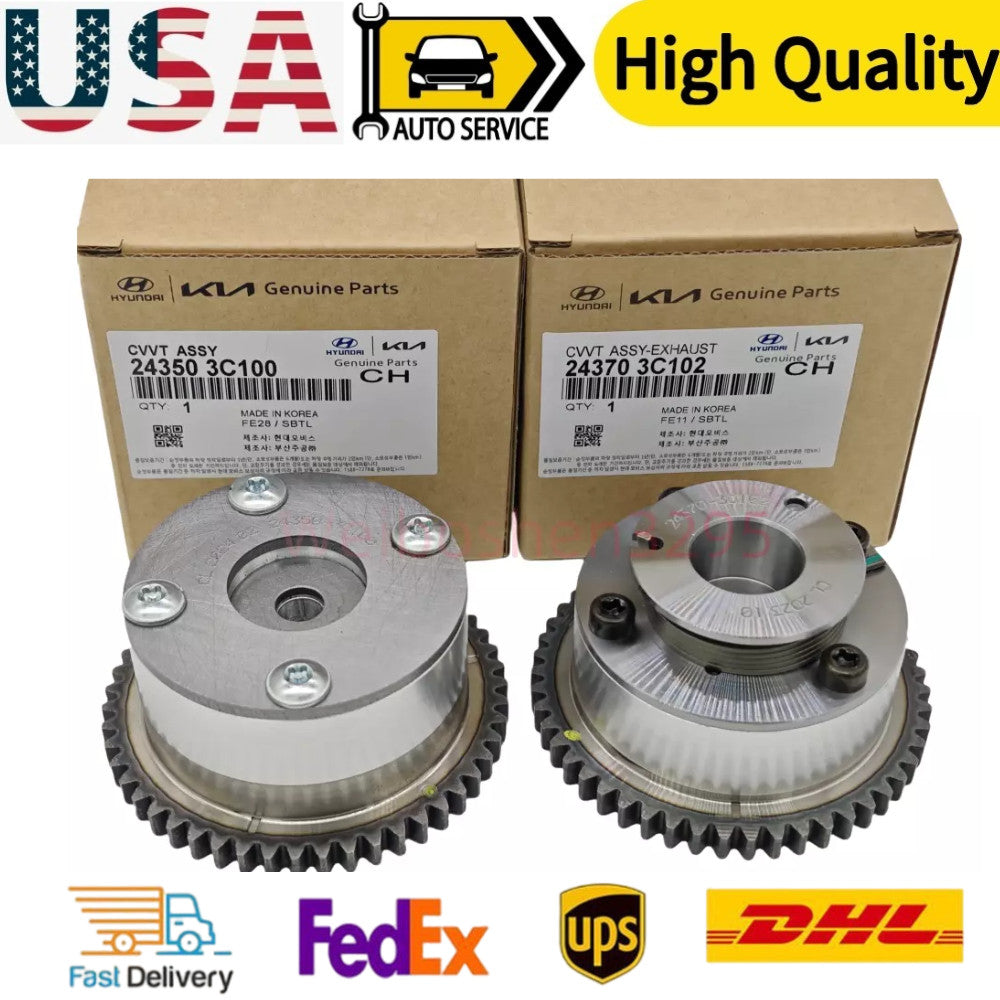 Timing Camshaft Gear CVVT for Hyundai for KIA 3.3L 3.5L 3.8L 243503C100+243703C102