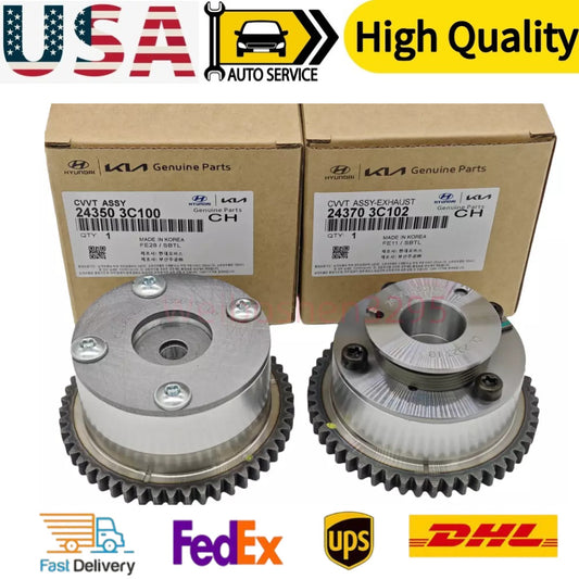 Timing Camshaft Gear CVVT for Hyundai for KIA 3.3L 3.5L 3.8L 243503C100+243703C102