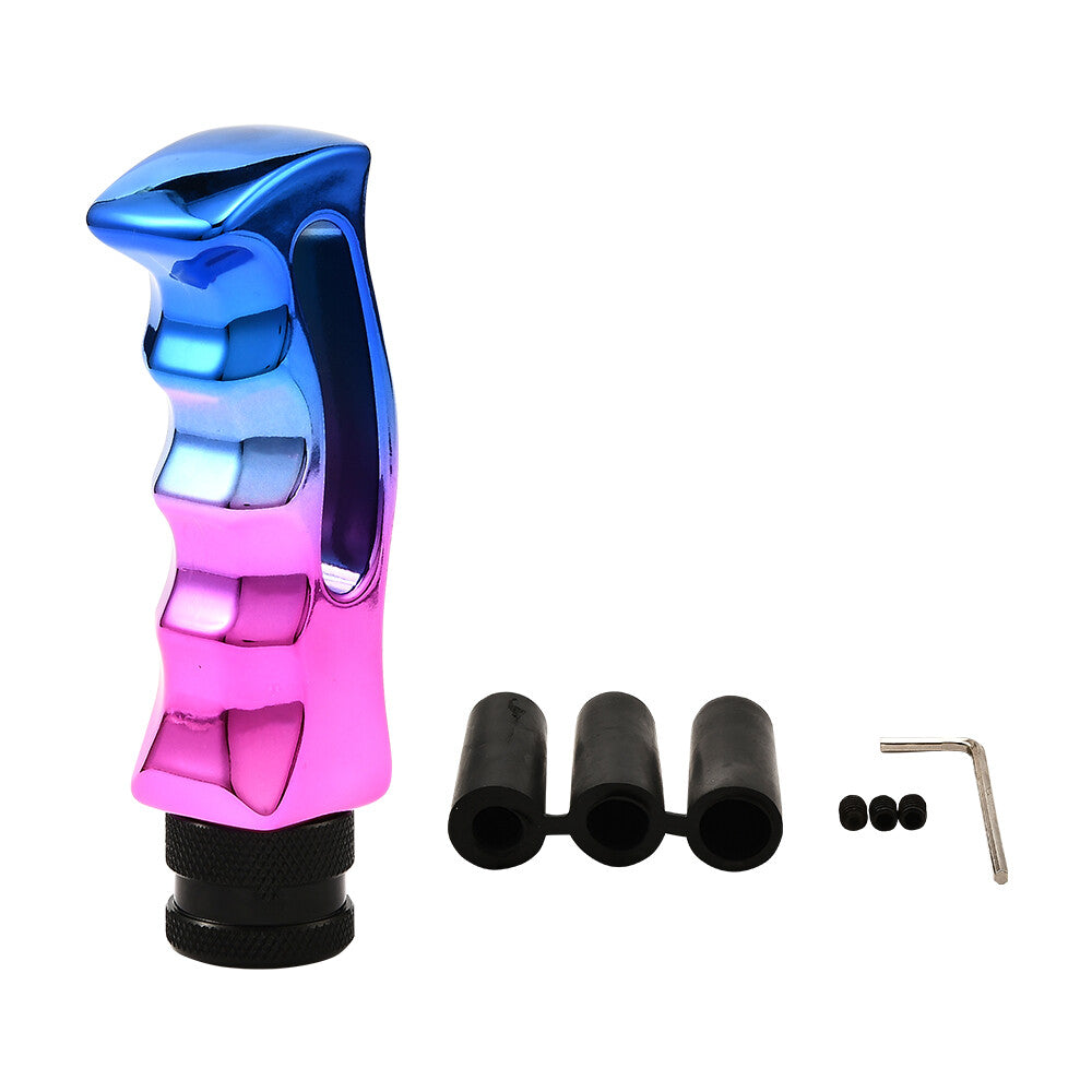 Color Knife Shape Universal Car Gear Stick Shifter Knob Gradient Shift Knob