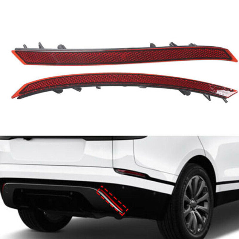 Rear Fog Driving Light Reflector Lamp Pair For 2017-2021 for Range Rover Velar L560